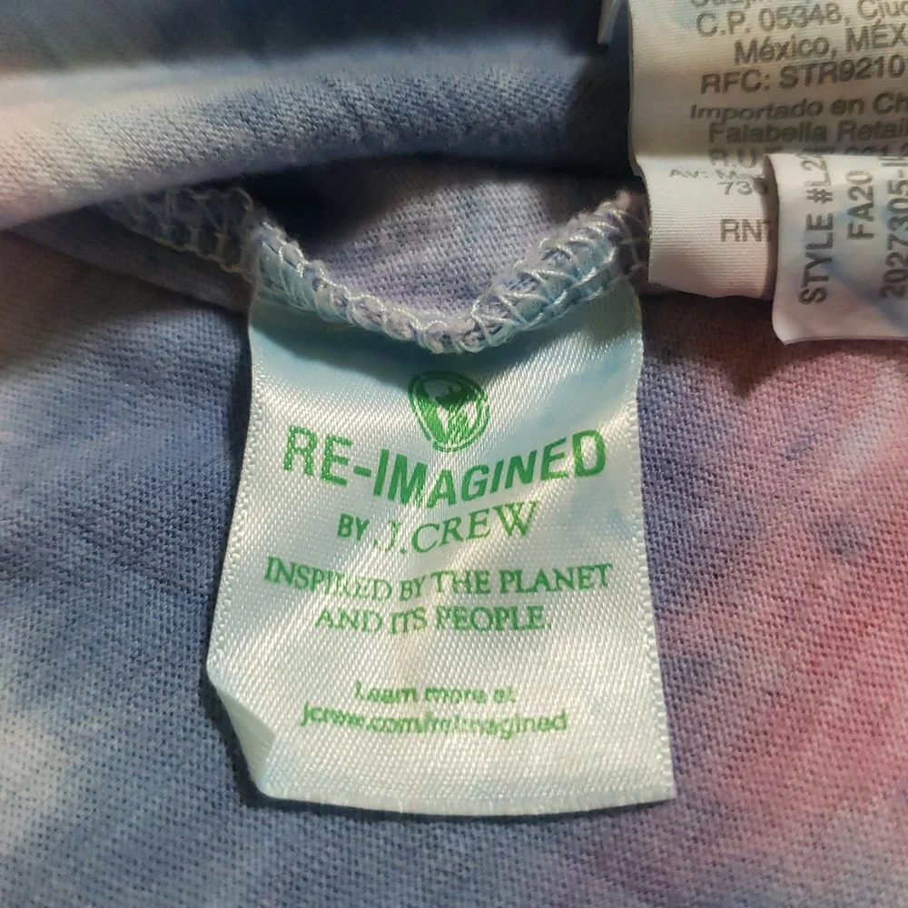 J. Crew Tie Dye Tank MED